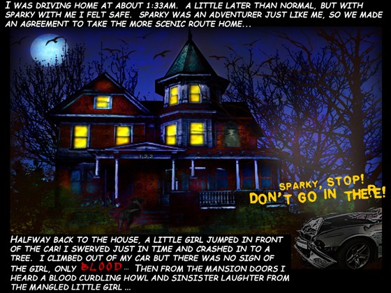 Professional Work: MWD Webs - Haunted House Concept Art